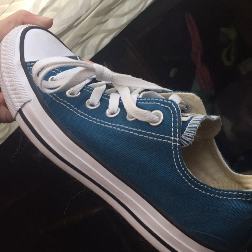 Turqoise Low Top Converse